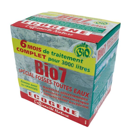 Activador Bacteriano De Fosa Séptica BIO 7 Mantenimiento Filtro antiolor Septofiltre fosas sépticas