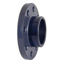 Brida con manguito PVC ø125mm PN16 Brida ciega PVC ø125mm PN16