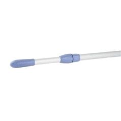 Mango Telescópico aluminio Shark Clip 1,8-3,6m R38422 Terminal manguera color azul Ø50mm PVC flexible R:01386