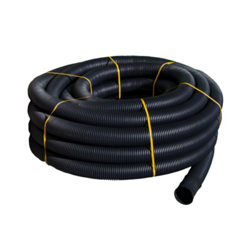 Tubo PE drenaje ø110mm corrugado barra