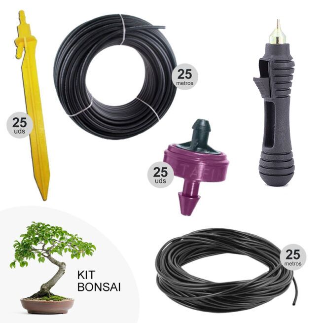 Kit de riego para bonsáis