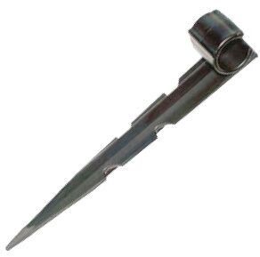 Estaca de sujeción tubería PE ø12mm-ø16mm Gancho para cuelgue 3cm tubería PE ø20mm