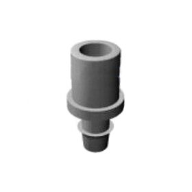 Conector microtubo 4x7mm hembra-dentado gris Microaspersor AQUASMART 2002 naranja boq. gris 28l/h