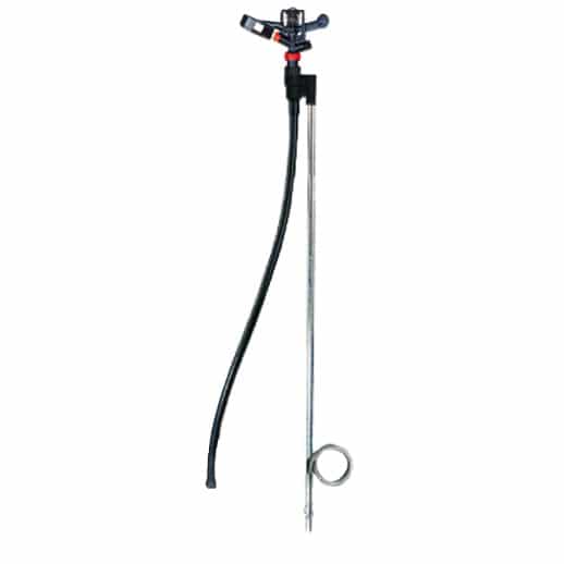 KIT IrriStand aspersor 5022 SD-U boquilla 2.5×1.8mm con varilla Aspersor 427B AG 3.2mm 570l/h R.M. 1/2'' circular y sectorial