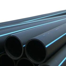 Tubo PE 100 alimentario ø250mm 16 atmósferas barra Tubería PE 100 alimentario ø50mm 6 atmósferas R:100m