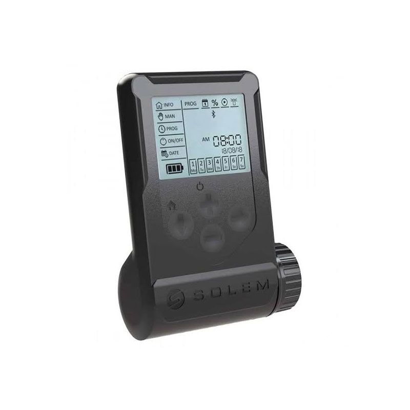 solem_woobee Programador SOLEM WOOBEE LCD 1 estación 9V DC