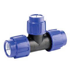 Te PP 90º compresión ø25mm CEPEX Te PP 90º ø90mm - rosca hembra 3''