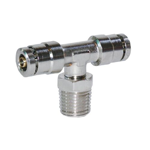 Te níquel rosca macho 1-8”- ø6mm Te níquel asimétrica rosca macho 1/4''- ø8mm