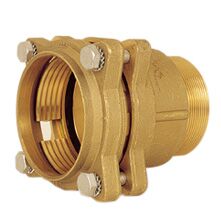 Terminal latón rosca macho 3”- ø90mm tubería PE Terminal latón rosca hembra 4''- ø110mm tubería PE