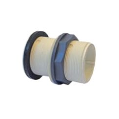 Salida Inferior 2″ Polipropileno depósito de agua Racor salida inferior 2" acero inoxidable depósito de agua