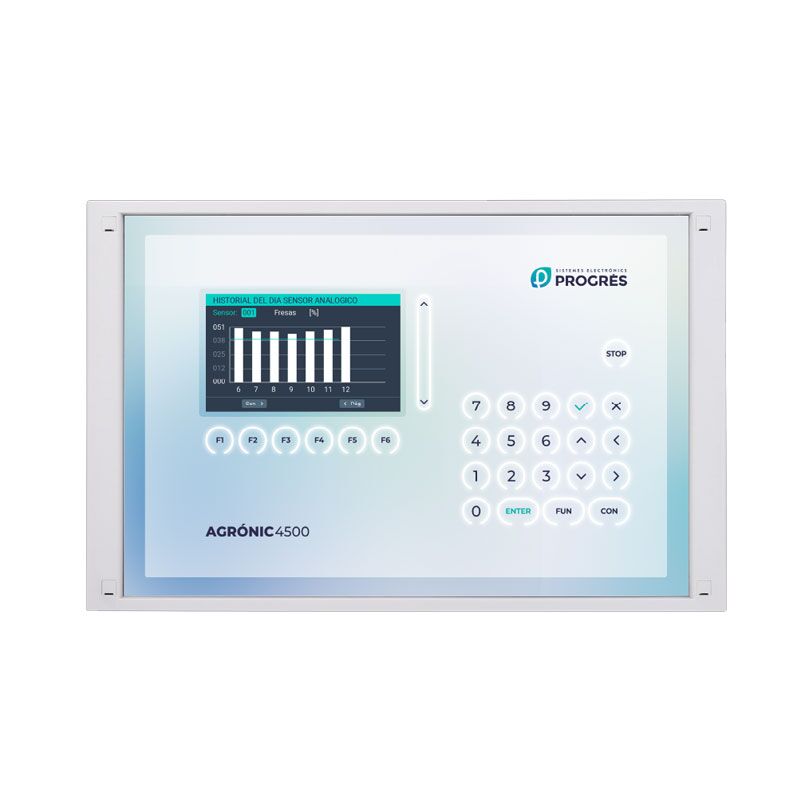 Programador Agrónic 4500 12V DC empotrar 40 salidas
