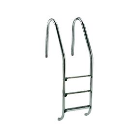 Escalera piscina Standard con 3 peldaños Standard R05489 Salida piscina anclaje exterior con pletinas R:07781