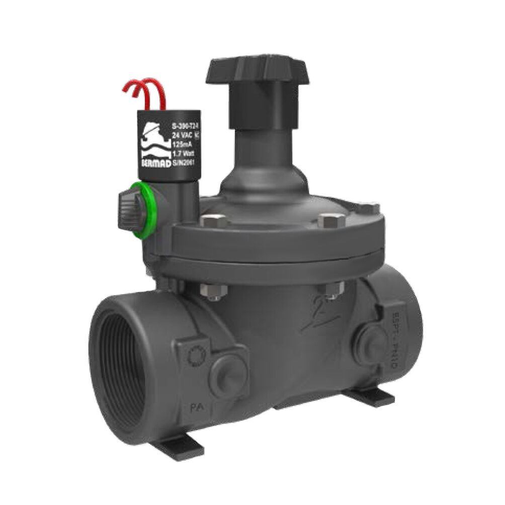Electroválvula 1″ IR-21T BERMAD 24V AC PN10 Electroválvula 2" IR-21T BERMAD 24V AC PN10