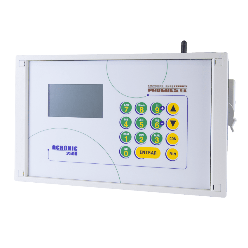 Programador Agrónic 2509 220V24V AC empotrar Programador Agrónic 5520 220V/24V AC Empotrar