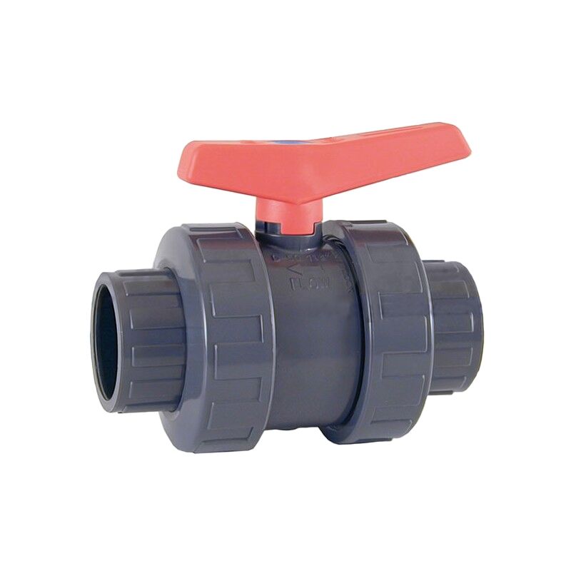 Válvula bola PVC ø32mm serie standard CEPEX Válvula bola PVC ø63mm 3 vías JIMTEN
