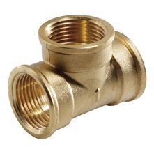Te latón rosca hembra 1-2” tubería PE Te latón brida ø90mm tubería PE