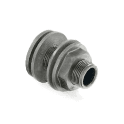 Crespina pasamuro PP ø32mm-RM 1″ Crespina pasamuro PVC ø50mm con tuerca
