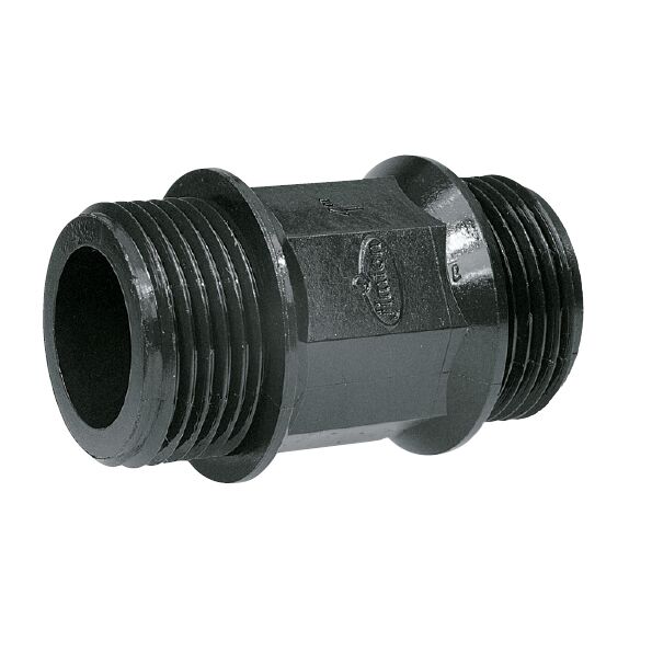 Machón PP rosca macho 1-2” Machón PP reducción rosca macho 1''-3/4''