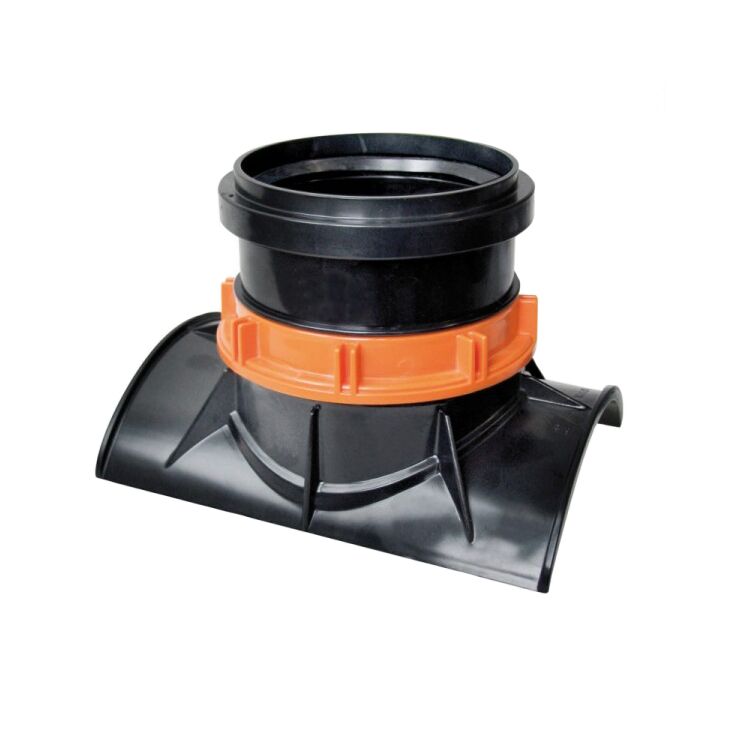 Toma injerto PVC 87º 30′ saneamiento ø250-ø160mm teja Toma injerto PVC 87º 30' saneamiento ø250-ø160mm teja