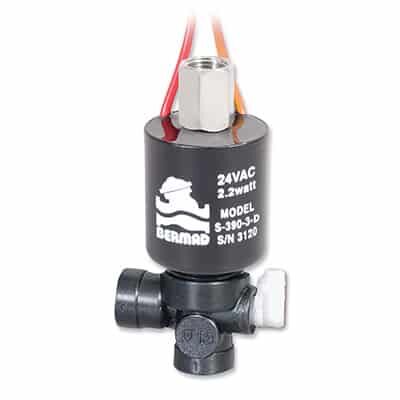 Solenoide S-390-3W-P BERMAD 24V AC-D 3 vías 2 hilos N.O.