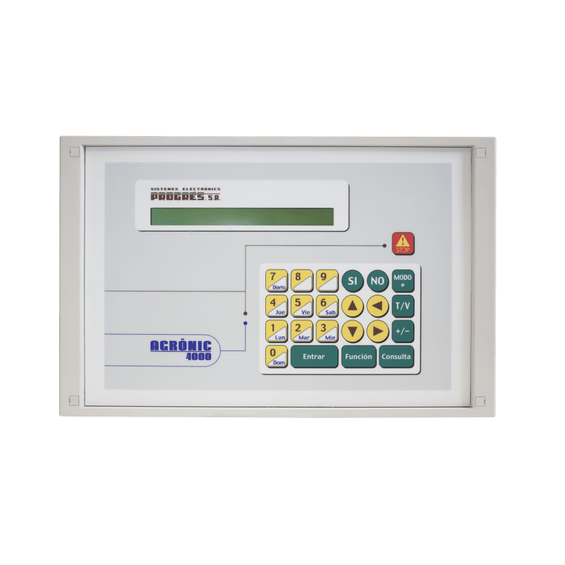 Programador Agrónic 5520 220V/24V AC Empotrar