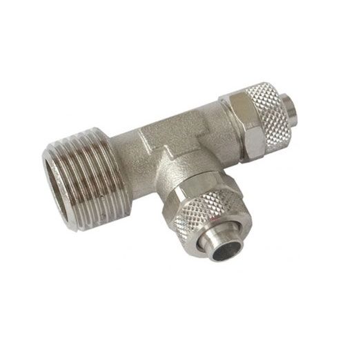 Te níquel asimétrica rosca macho 1-4”- ø8mm Te níquel asimétrica rosca macho 1-4”- ø8mm