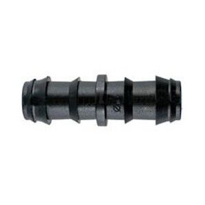 Manguito empalme ø16mm tubería PE AZUD Manguito empalme seguridad ø16mm acetal marrón tubería PE