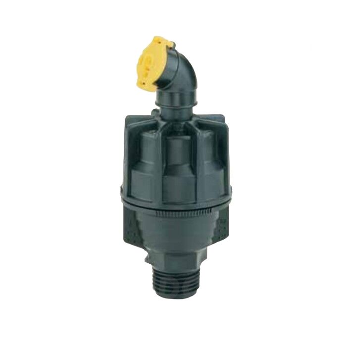 Aspersor SUPER 10 boquilla amarilla 450l-h 2,5bar Aspersor 427B AG 3.2mm 570l/h R.M. 1/2'' circular y sectorial