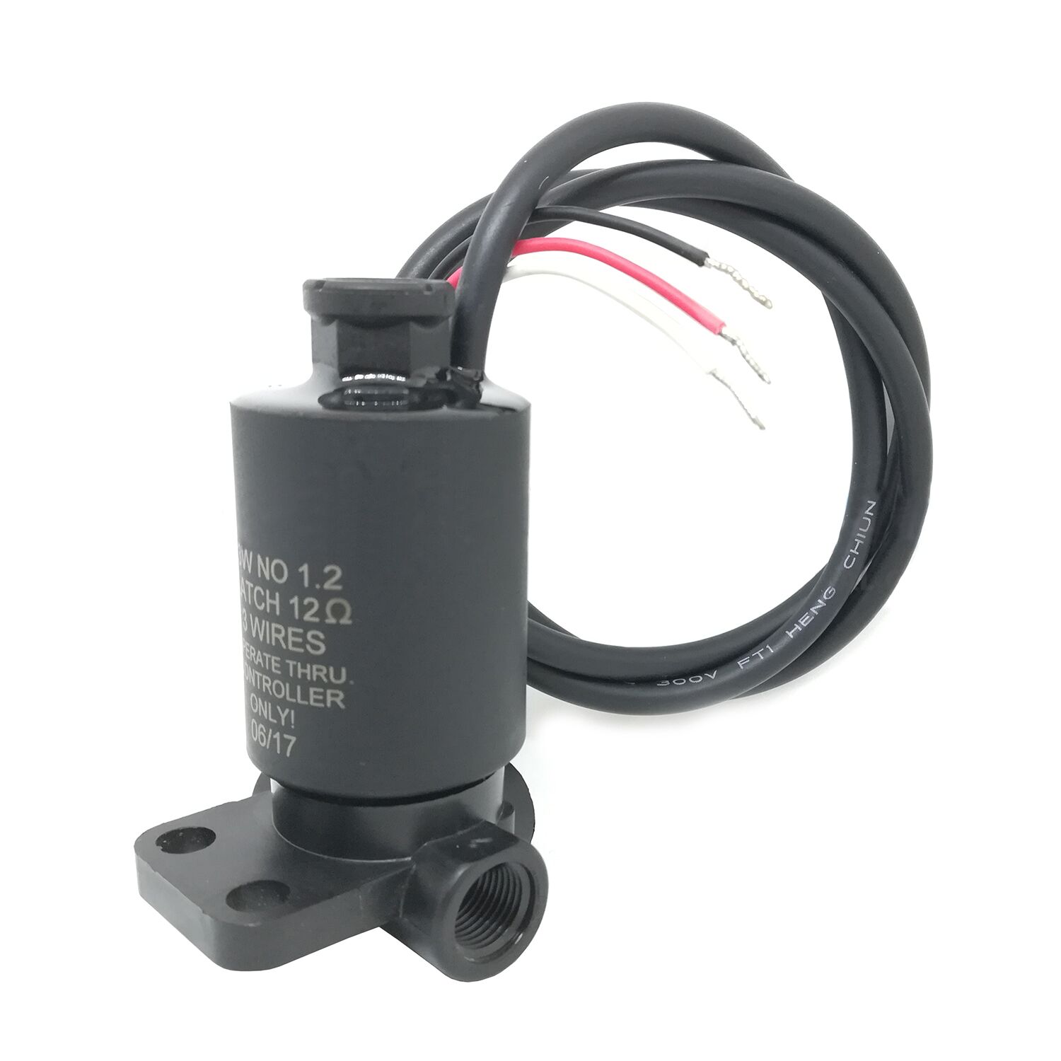Solenoide G75-A BACCARA 9-12V DC latch 3 vías 3 hilos N.O. Solenoide S-390-3W-M BERMAD 24V AC-D 3 vías 2 hilos N.O.