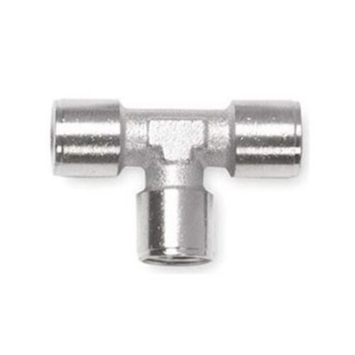 Te níquel asimétrica rosca macho 1/4''- ø8mm