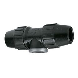 Te PP 90º ø90mm - rosca hembra 3''