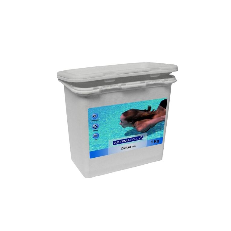 Desinfectante cloro Multiacción compacto 250 gr 5kg R:34439