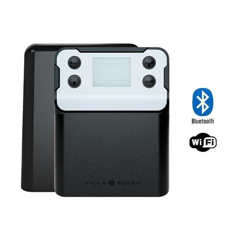 solem_villa Programador SOLEM VILLA 220-24V AC 4 estaciones WiFi Bluetooth